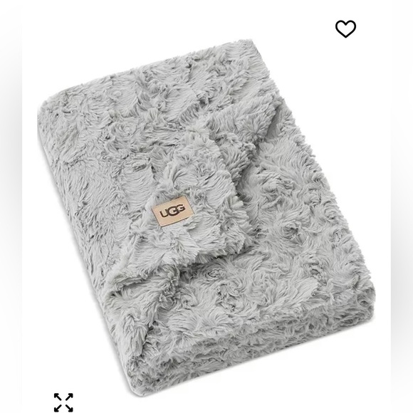 Luxurious Seal Grey Throw Blanket Faux Fur
Throw, 50"x70" - Picture 4 of 4